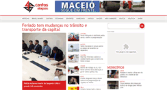 Desktop Screenshot of 4cantosalagoas.com.br